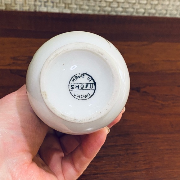 🌟2xHP🌟ANTQ 1920-30s Gilded Porcelain Ewer (Decorative Pitcher) Shofu of Nagoya - Picture 9 of 11